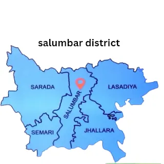 Salumber jila map