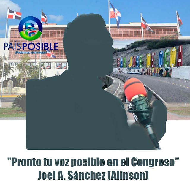 Periodista y locutor "Pronto tu voz posible en el Congreso " por  San José de Ocoa