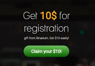 Binarium $10 Binary No Deposit Bonus