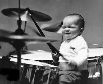 Free Cute Baby Drummer Images Wallpapers Download