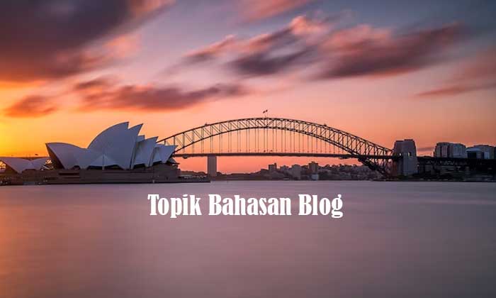Topik Bahasan Blog