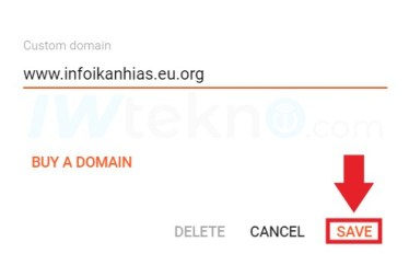 5 Langkah Cara Menghubungkan Domain eu.org ke Blogspot