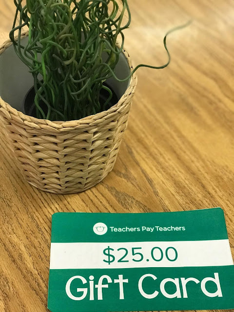 Teacher Giveaway! Weekly $25 Teachers pay Teachers Gift Card Giveaway January 23, 2022