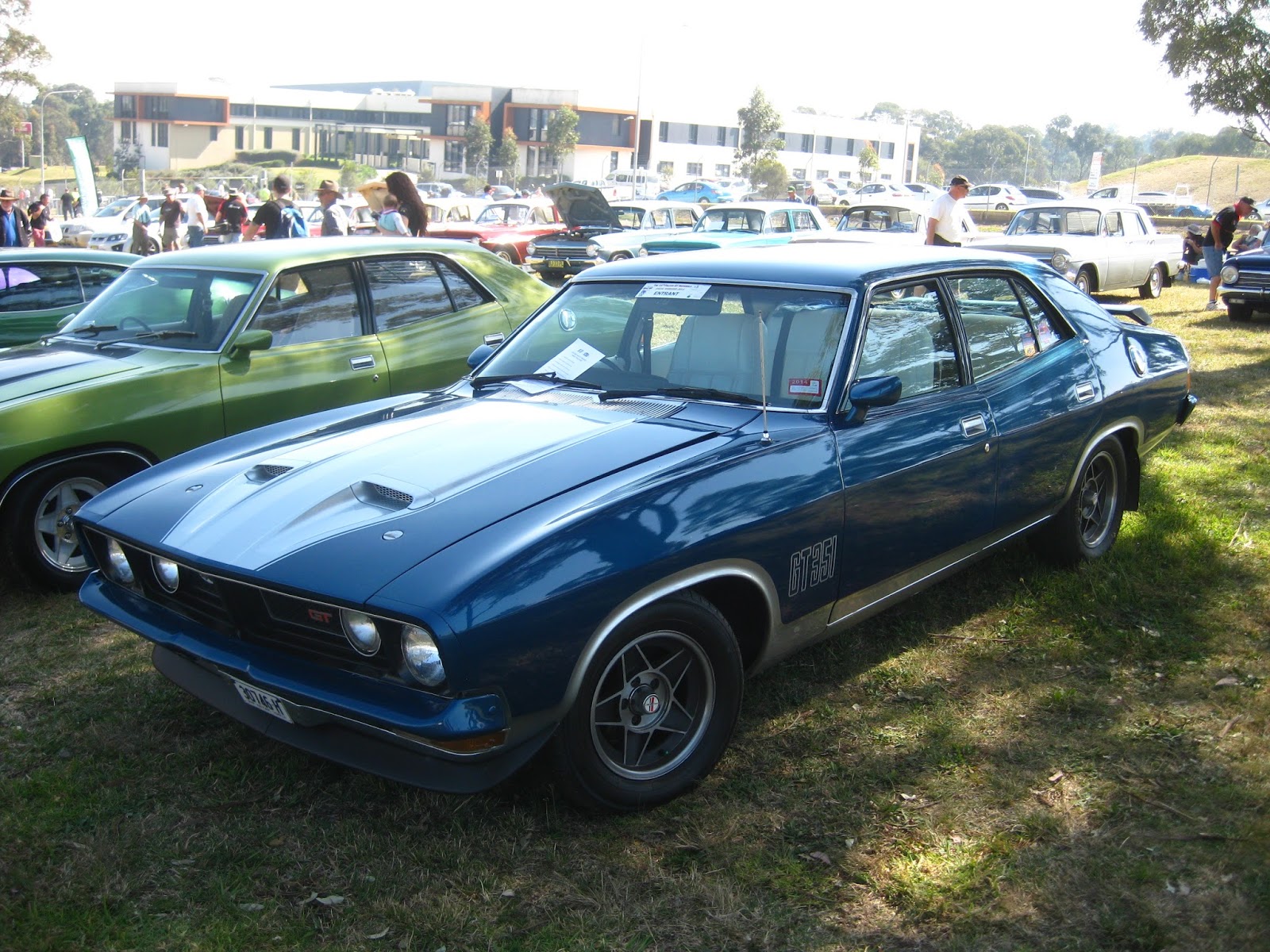 Aussie Old Parked Cars  1973 Ford XB Falcon GT Sedan