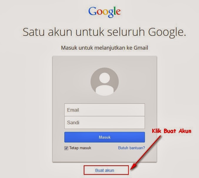Buat Akun Gmail