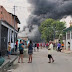 Incêndios de grande proporção atinge fábrica na zona norte de Manaus