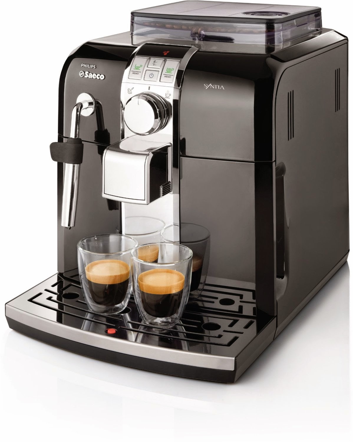  Philips Saeco HD8833/47 Syntia Automatic Espresso Machine, Black