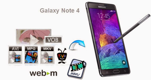 Convert Video to Galaxy Note 4