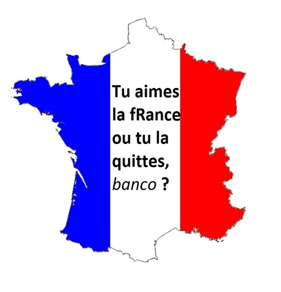 mapa de fRança amb comentari