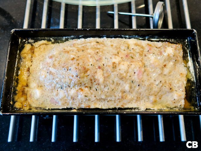 Franse terrine, nog warm uit de oven