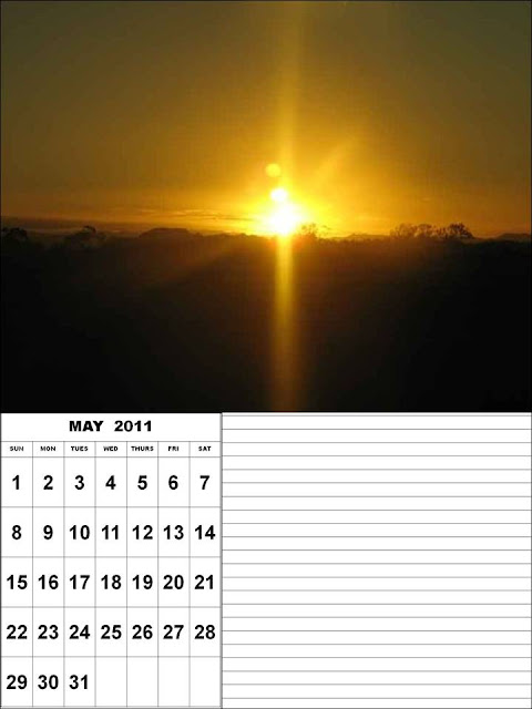 printables calendar 2011. printable calendar 2011 may.