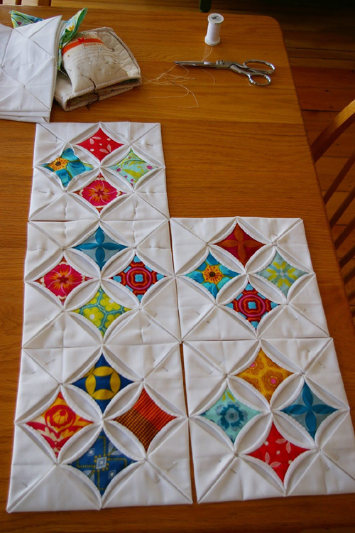 Cathedral Windows - Quilt Tutorial 