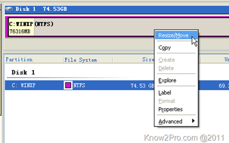 การแบ่ง Partition บน Windows ด้วยโปรแกรม EASEUS Partition Home Edition