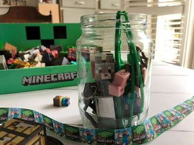 Minecraft gift in a jar idea