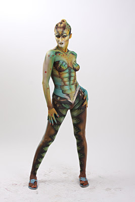 Amazing Body Art from the 2008 World Bodypainting Festival  in Daegu, South Korea