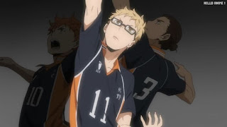 ハイキュー!! アニメ 第1期20話 月島蛍 | HAIKYU!! Episode 20