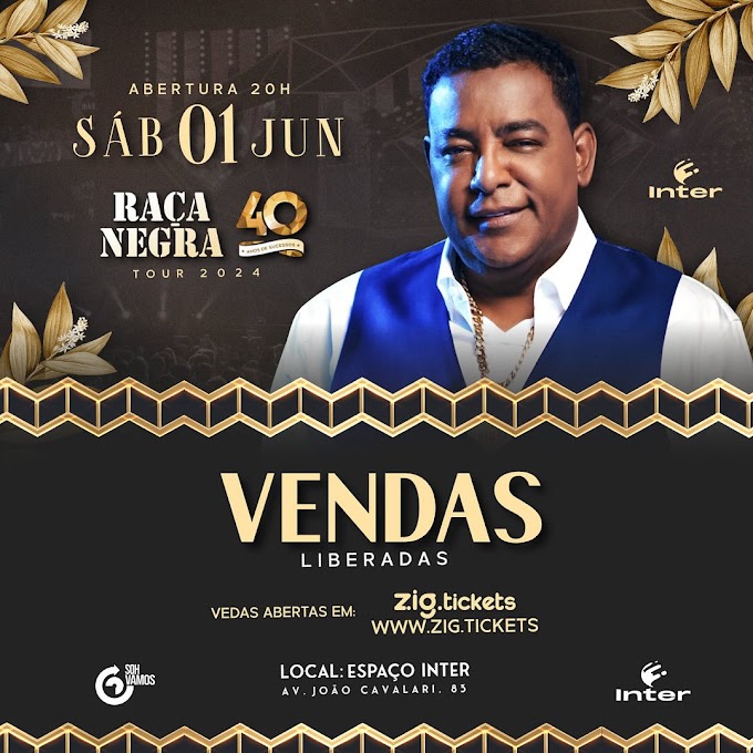 01/06/2024 Show do Raça Negra em Guarulhos [Espaço Inter]