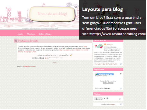 SLIDE COM POSTAGENS RECENTES DO BLOG Funcionaaaa