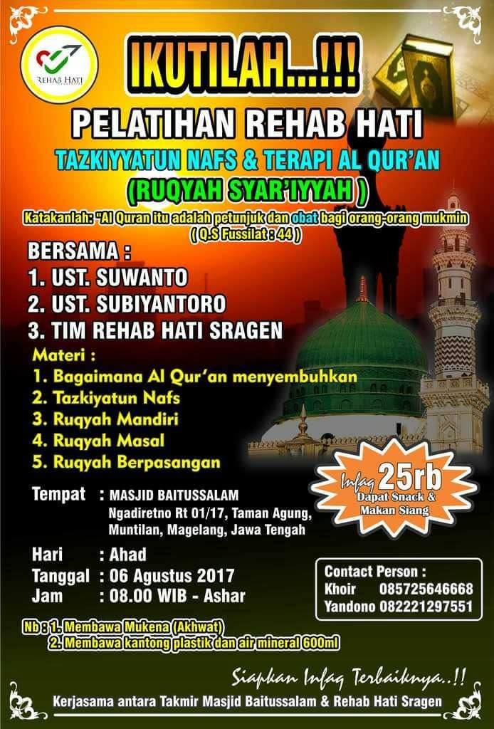Tazkiyyatun Nafs & Terapi Al-Qur'an di Magelang