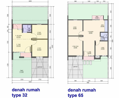 Denah Rumah Minimalis