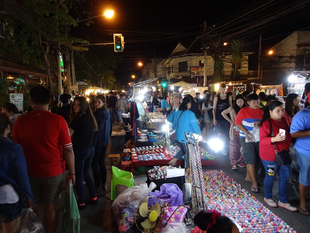 Sunday Walking Street Market chiang mai thailand