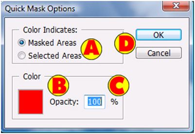 Quick Mask Options