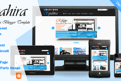 Syahira v1.1 - Responsive Blogger Template