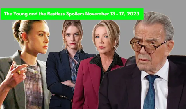 The Young and the Restless spoilers news November 13 - 17, 2023