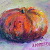 Sparkling Pumpkin Acrylic Still Life