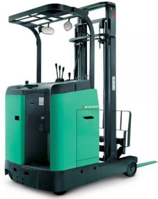 Reach Truck đứng lái Mitsubishi RBS25CB1