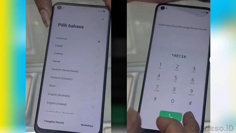 Cara Menggunakan Nomor Emergency Call Realme C2 untuk Bypass FRP Akun Google