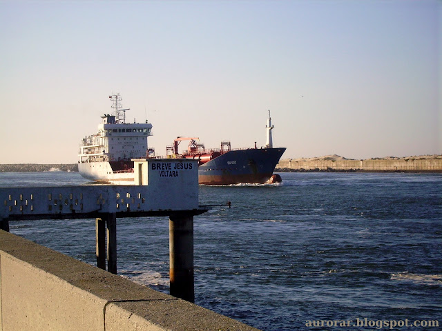 entrada da barra de Aveiro