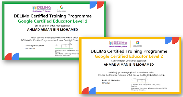 Kursus Google Certified Educator (GCE) Level 1 &  Level 2