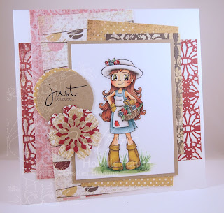 Heather's Hobbie Haven - Gardening Girl Card Kit