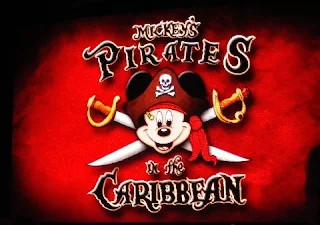 Imágenes de Mickey y sus amigos piratas.