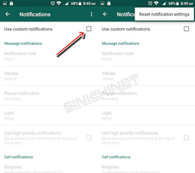 Cara Praktis Ganti Nada Notifikasi WhatsApp Pada Android Cara Ganti Nada Notifikasi Untuk Kontak / Grup Tertentu Pada WhatsApp