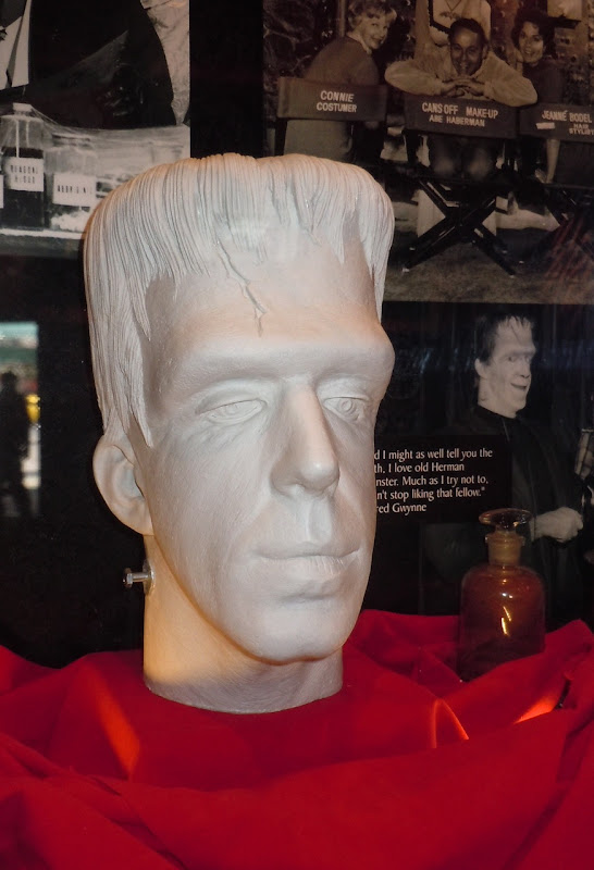 Fred Gwynne Herman Munster make-up