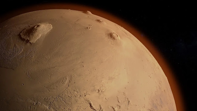 Los volcanes en Marte podrían haber sostenido vida