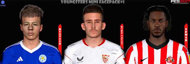 PES 2017 Youngsters Mini Facepack #1 2023