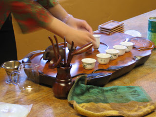 photo of Chinese tea ceremony equipment