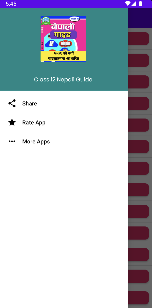 Class 12 Nepali Guide 2079 App