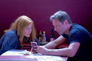 Dana Scully (Gillian Anderson) and Fox Mulder (David Duchovny) return to "The X-Files," which starts airing on Fox on Wednesday, Jan. 3. Courtesy of Fox