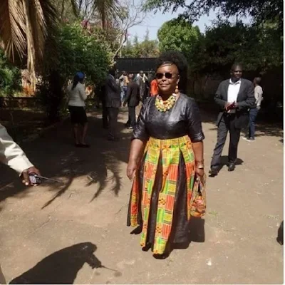 Millie Odhiambo in Church. PHOTO | FILE