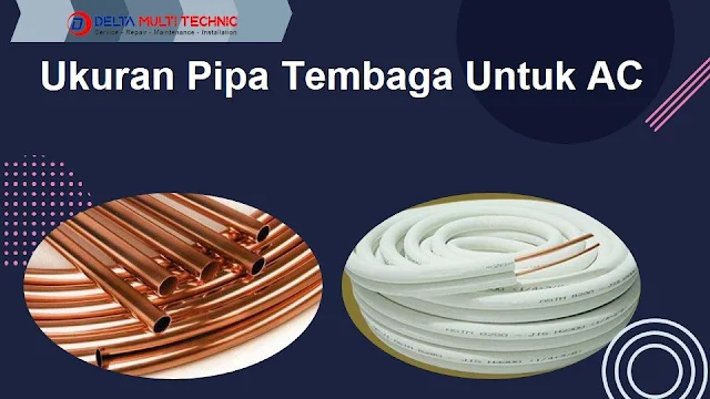 ukuran pipa tembaga untuk ac