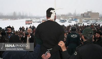 Public execution in Iran