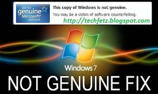 Fix Windows not Genuine Problem