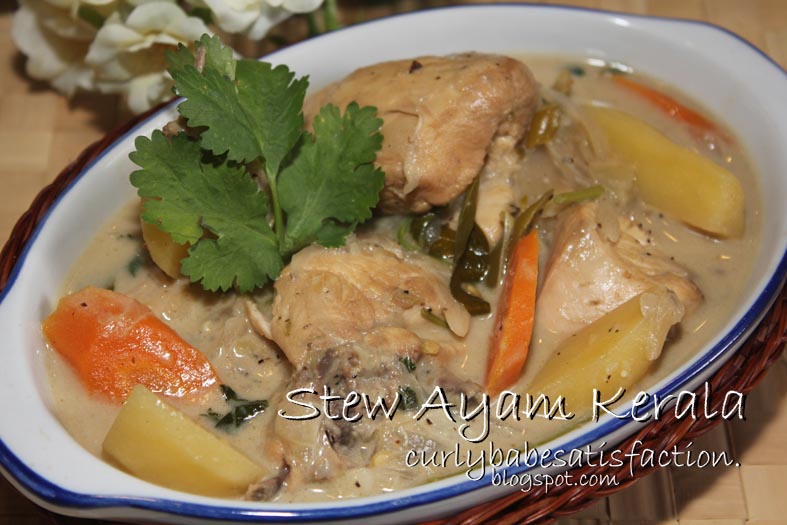 Curlybabe's Satisfaction: Stew Ayam Kerala