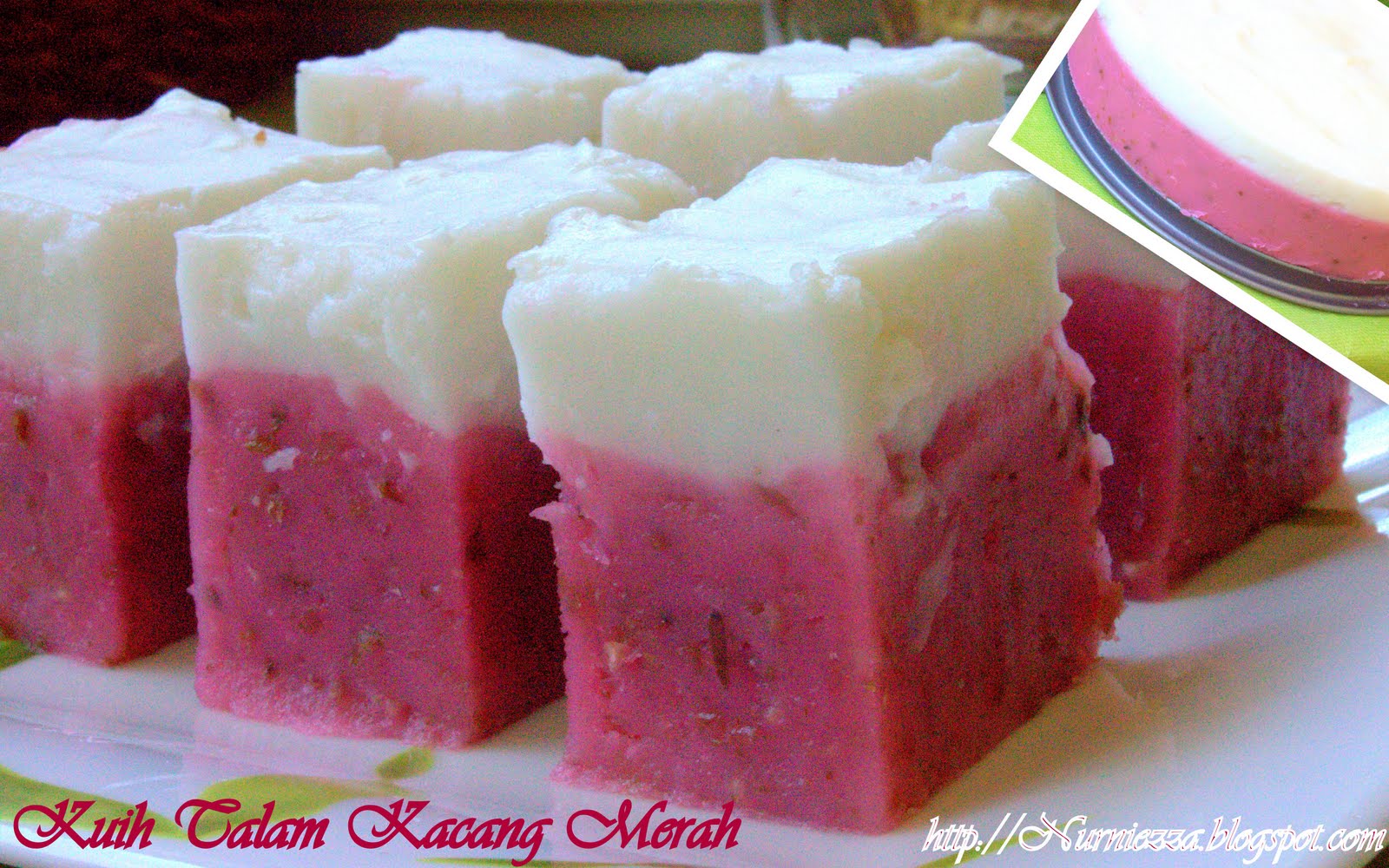 Our Journey Begins: Kuih Talam Kacang Merah