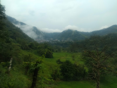 Grey skies but Santa María in the south of Colombia's Boyacá Department is far from dull.