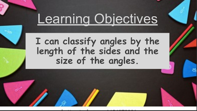 حل درس classify Triangles الصف الرابع